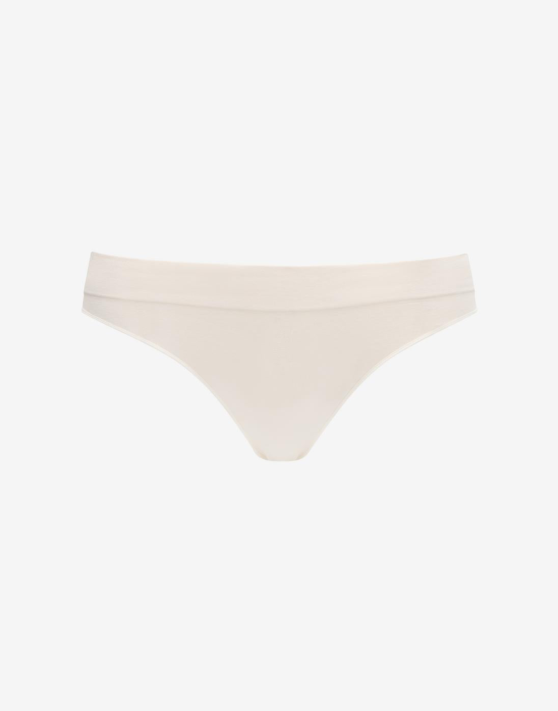 Seamless Stretch Cotton Thong
