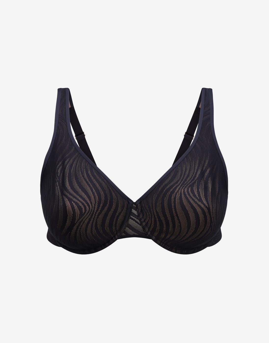 24/7? Classic Smooth Lace Minimizer Bra